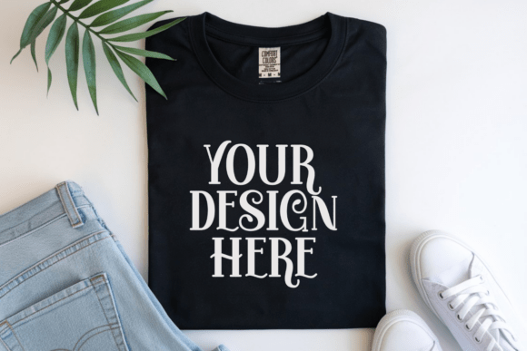 Download Comfort Colors 1717 Flat Lay Mockup - Premium Resources