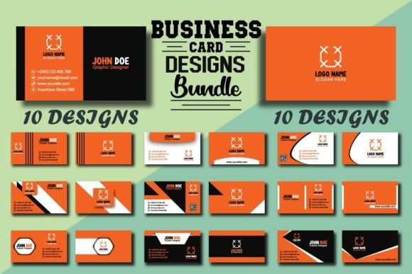 Download Business Card Designs Bundle - Design Collection