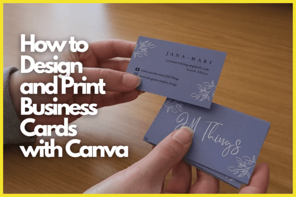 Download How to Design and Print Business Cards with Canva - Design Collection