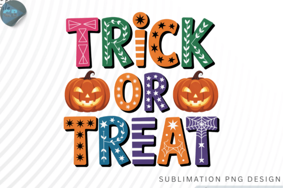 Download Halloween PNG Trick or Treat PNG Design - Design Collection