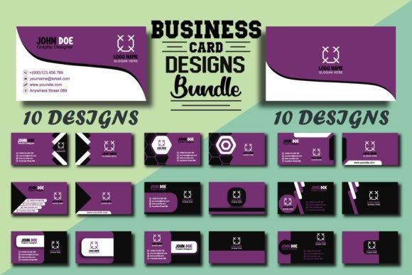 Download Business Card Designs Bundle - Design Collection