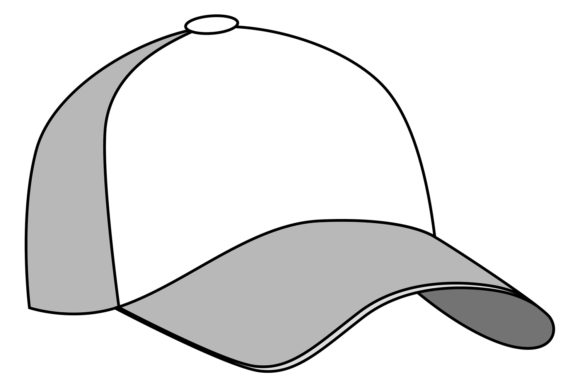 Download Blank Cap Design. Baseball Hat Empty Tem - Design Collection