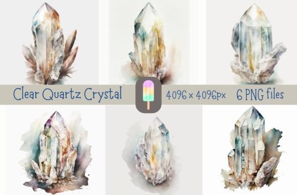 Download Raw Clear Quartz Crystal Bundle - Premium Resources